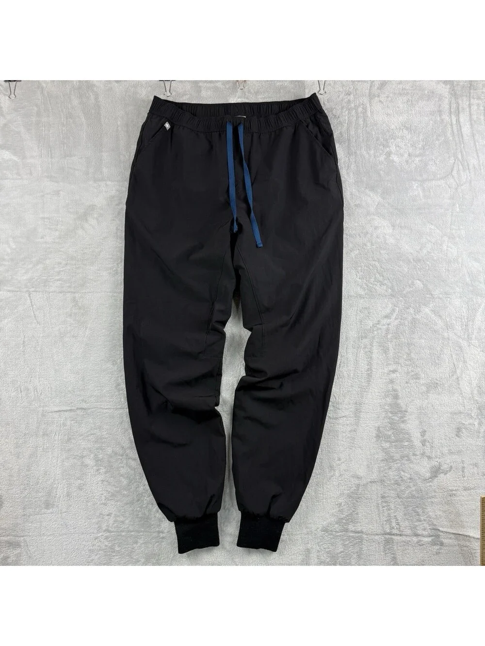 FIGS Tansen Freex Lined Joggers Black Men M Scrub Uniform Work Medical Pockets